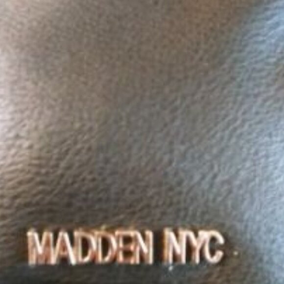 MADDEN NYC BLACK MINI BACKBACK HANDBAG main image 8